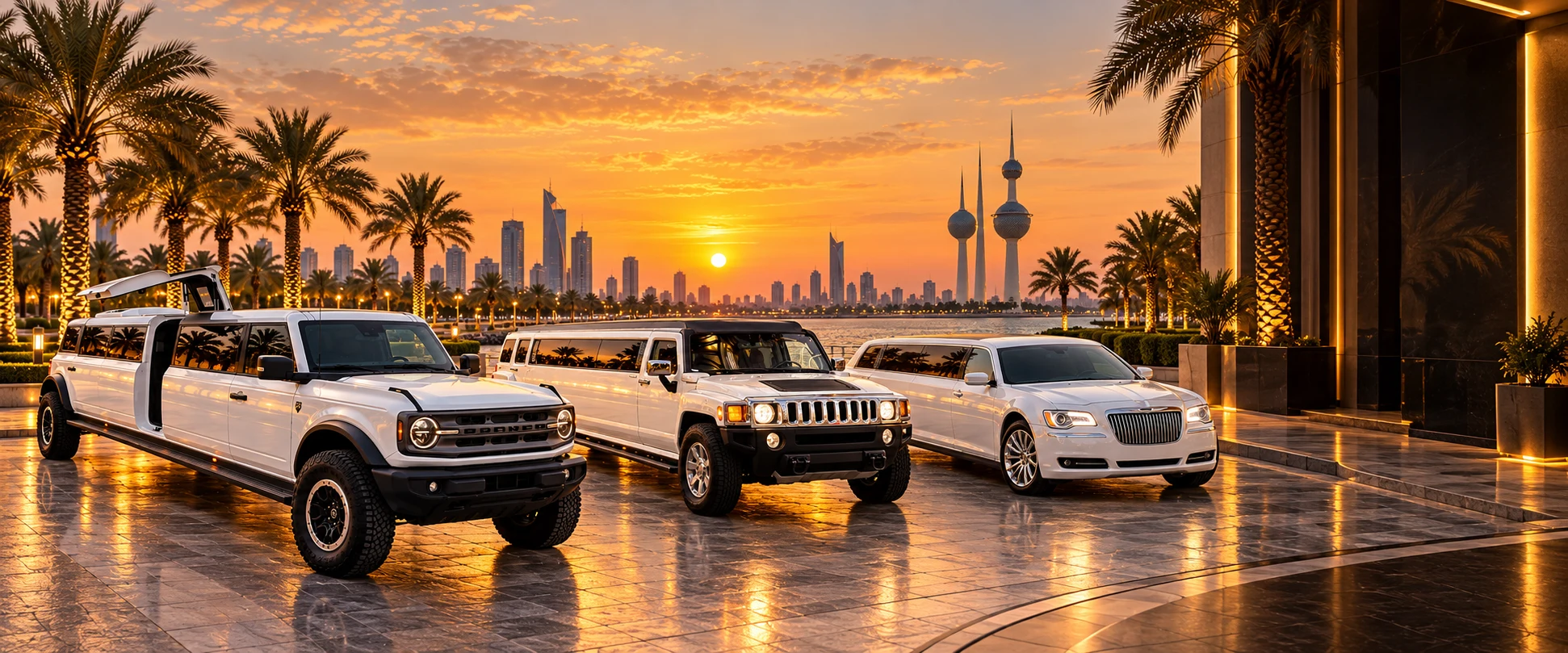 Princess Limousine fleet in Kuwait